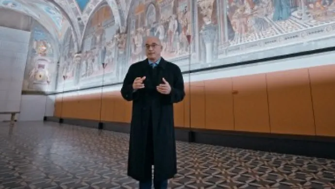 Aldo Cazzullo protagonista col racconto di Santa Caterina