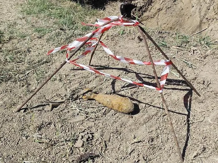 ordigno bellico trovato a Pienza ordigno bellico trovato a Pienza